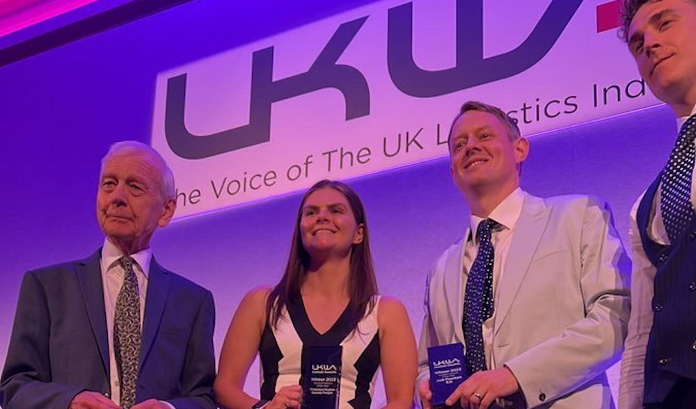 Speedy Freight colleague named ‘young employee of the year’ at UKWA awards