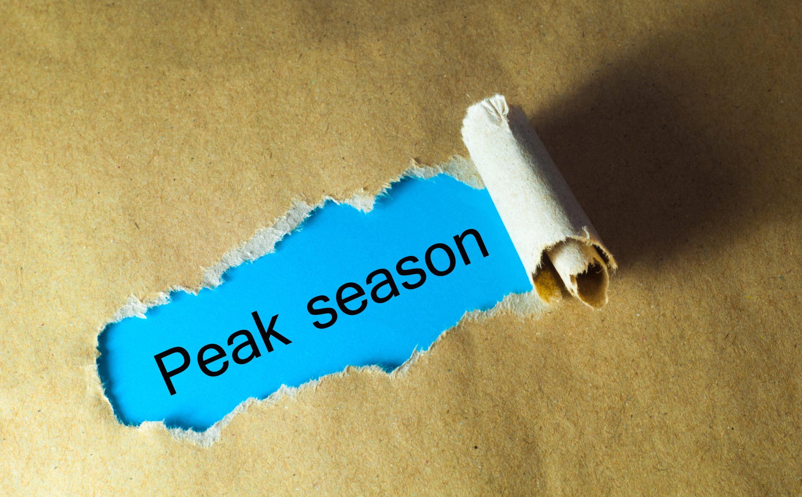 UK Courier Support for Double Peak Trading Season.