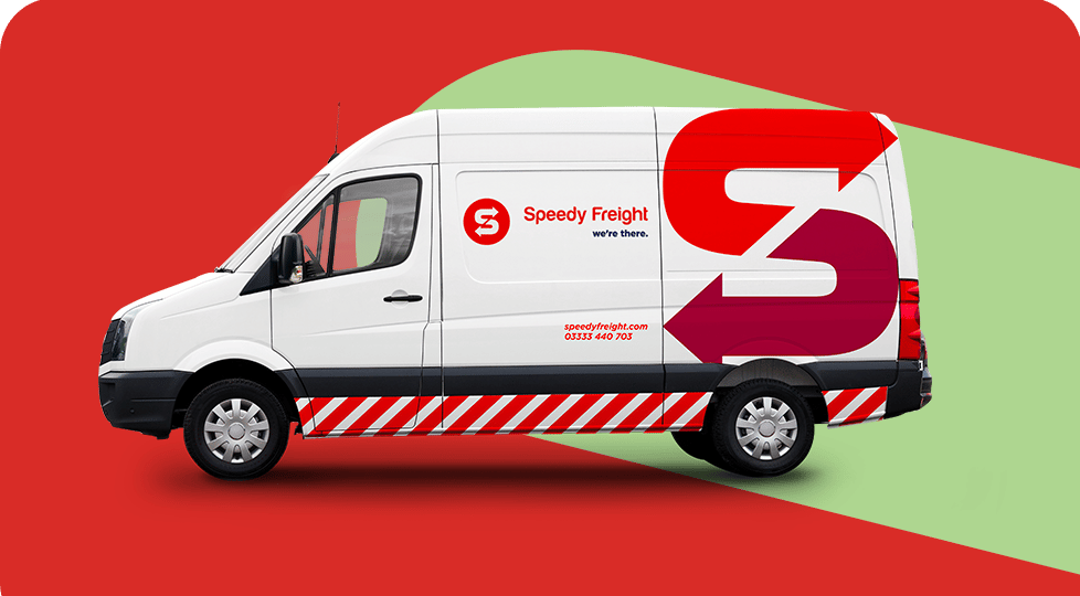 Speedy Freight Courier Branches Long Wheel Base Banner.