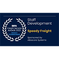 High Commended Staff Development Award -Speedy Freight - BIFA Awards 2022