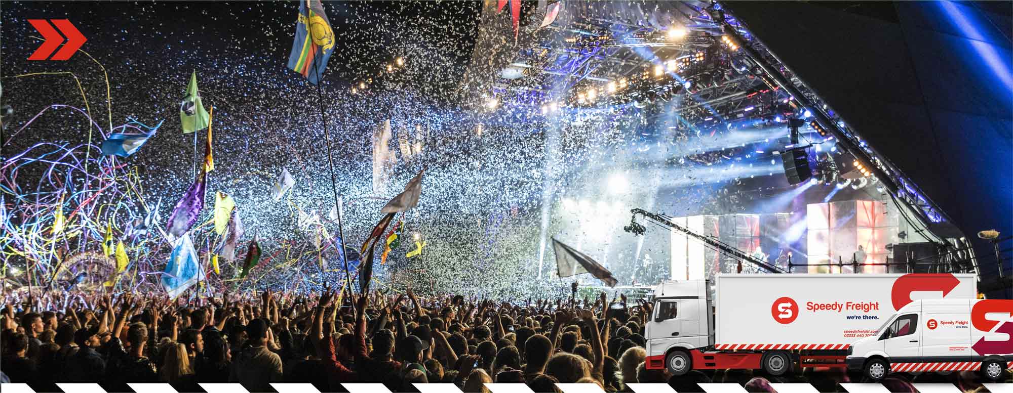 Moving Stage Equipment to Glastonbury Festival: A Case Study 