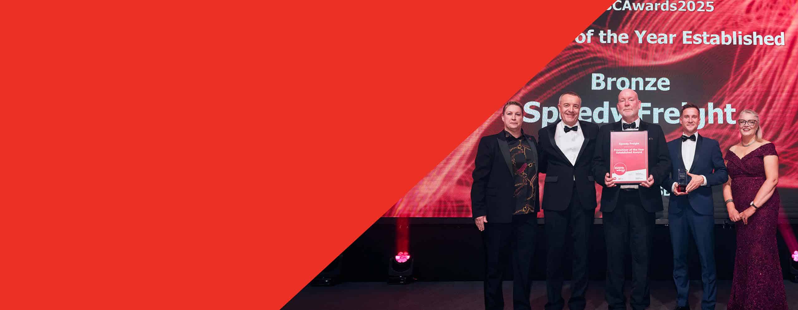 Speedy Freight Wins Bronze Franchisor of the Year – Established Award at the BFA HSBC British Franchise Awards 2025 